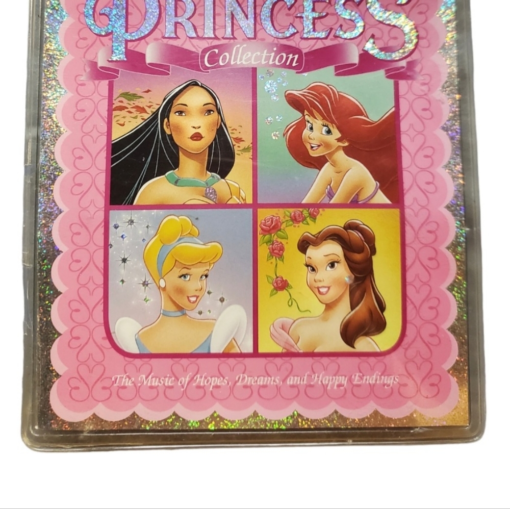 NEW Disney Princess Collection Volume 1 Music Cassette Tape 1995 - Picture 2 of 2